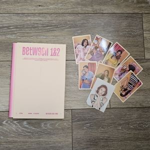 BETWEEN 1&2 TWICE ALBUM WITH PHOTOCARDS  & INCLUDING POSTER